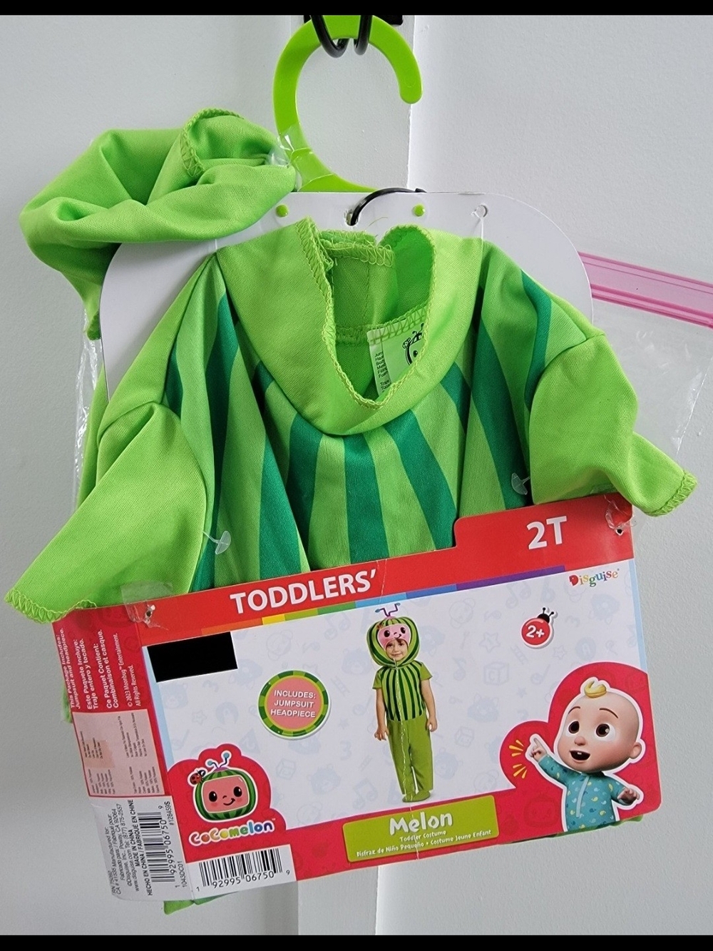 Disguise Cocomelon Melon Toddler Costume - Lime Green